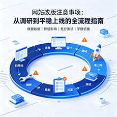 吴忠建站-网站改版注意事项：从调研到平稳上线的全流程指南