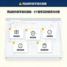 吴忠建站-网站制作新手避坑指南：5个最常见的错误与对策