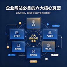 吴忠建站-企业网站必备的六大核心页面